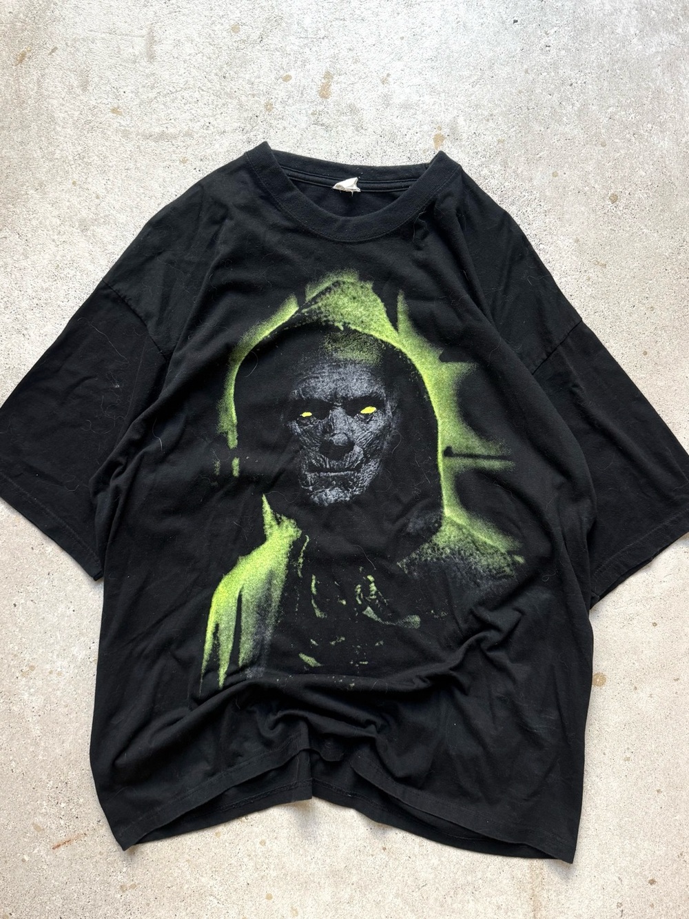 Vintage The Mummy 90s Black Men’s Graphic Movie Promo Tshirt XL 23x29